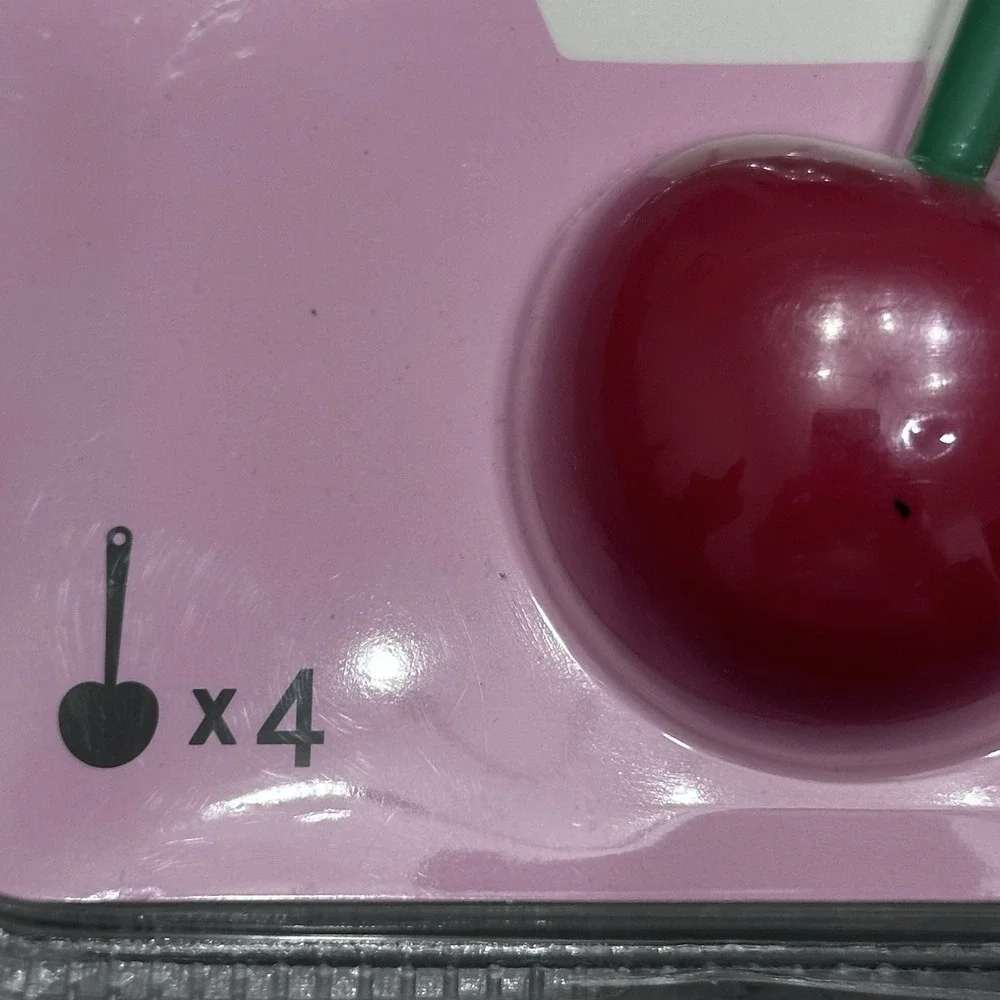 NEW OTOTO Mon Cherry Shaped‎ Measuring Spoons & Egg Separator